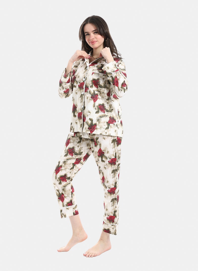 Red Circle Classic printed pajamas - Image 2