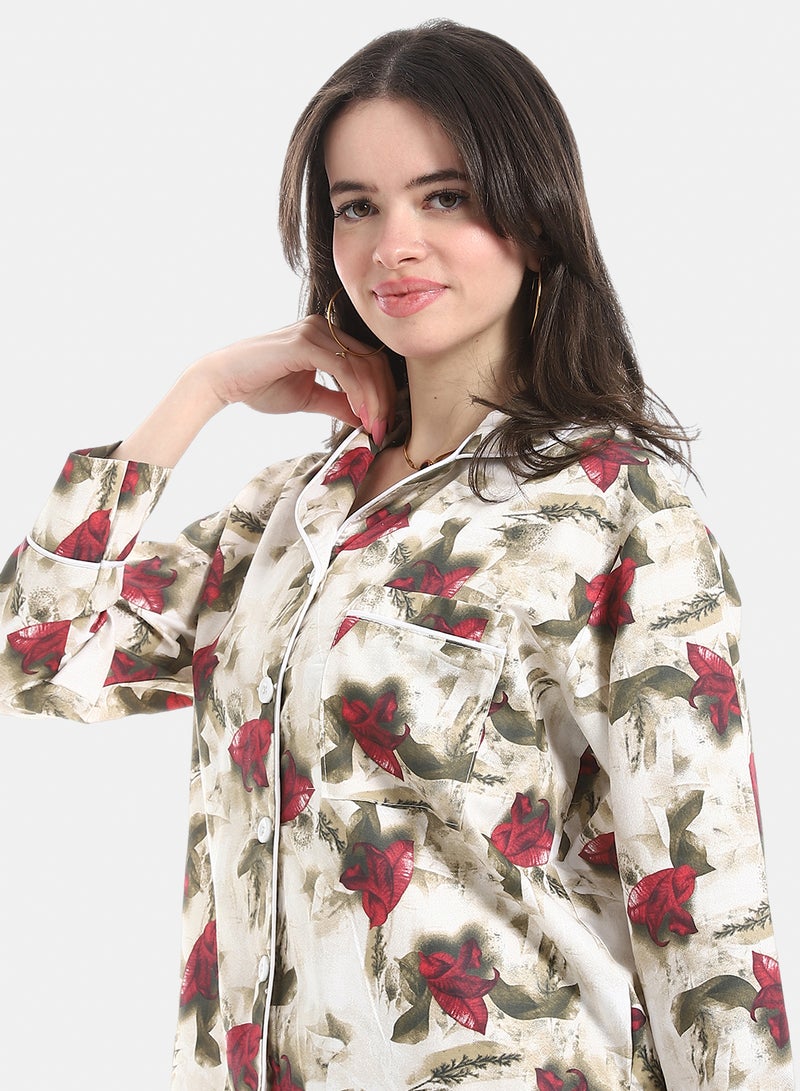 Red Circle Classic printed pajamas - Image 4