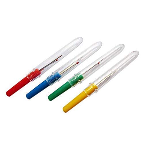 advancedestore Best Seam Ripper/Stitch Opener Sewing Craft Tool with Cover, Pack of 4 - Image 5