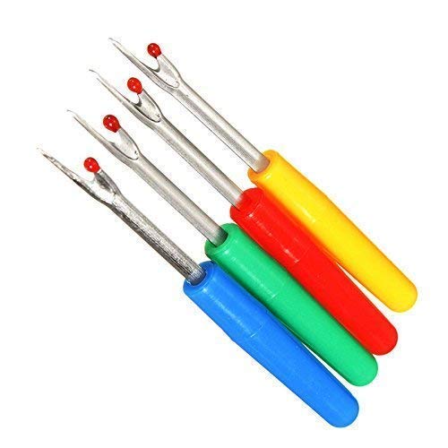 advancedestore Best Seam Ripper/Stitch Opener Sewing Craft Tool with Cover, Pack of 4 - Image 3