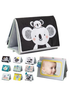 Koala Infant Tummytime High Contrast Soft Crinkle Activity Book With Huge Baby Safe Mirror 3D Activities Textures And A Soft Baby Teether - pzsku/Z2945CDC03D5751F8E355Z/45/_/1688710954/0094414a-1093-4f25-8f37-c11b0b5176d4