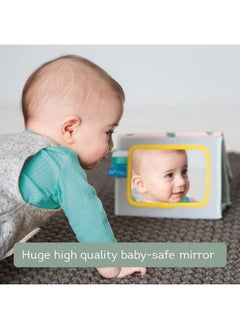 Koala Infant Tummytime High Contrast Soft Crinkle Activity Book With Huge Baby Safe Mirror 3D Activities Textures And A Soft Baby Teether - pzsku/Z2945CDC03D5751F8E355Z/45/_/1688710961/1fb44853-f573-4460-8b7f-a97abc467c4b