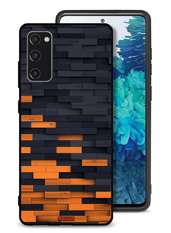 Tolwak Samsung Galaxy S20 FE Protective Case Cover Wooden Wall  - Image 1