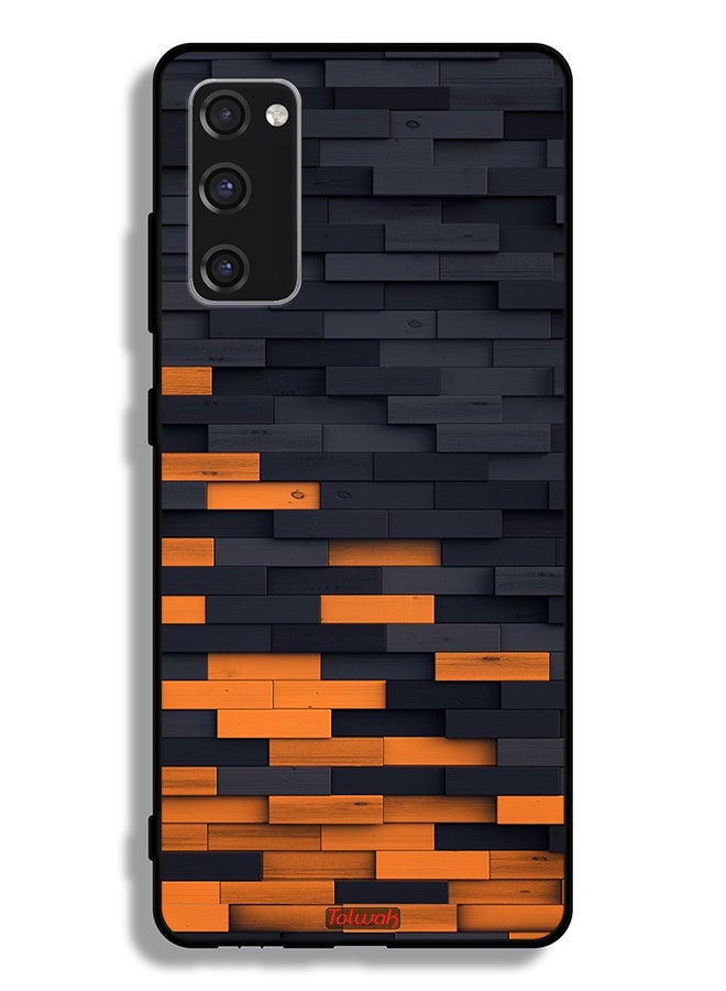 Tolwak Samsung Galaxy S20 FE Protective Case Cover Wooden Wall  - Image 2