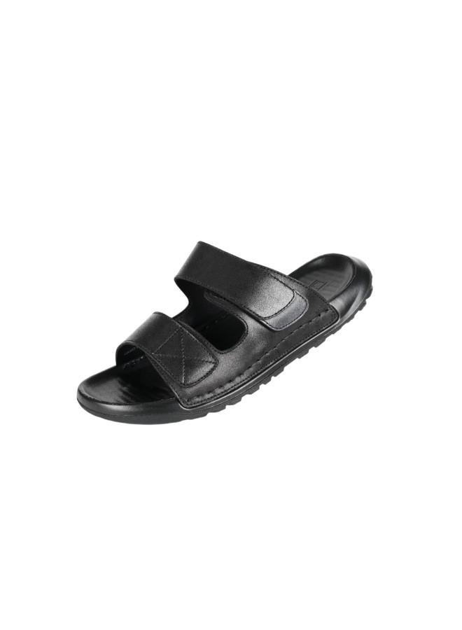 barjeel uno 008-3638 Barjeel Uno Mens Casual Sandals 23218-10 Black - Image 1