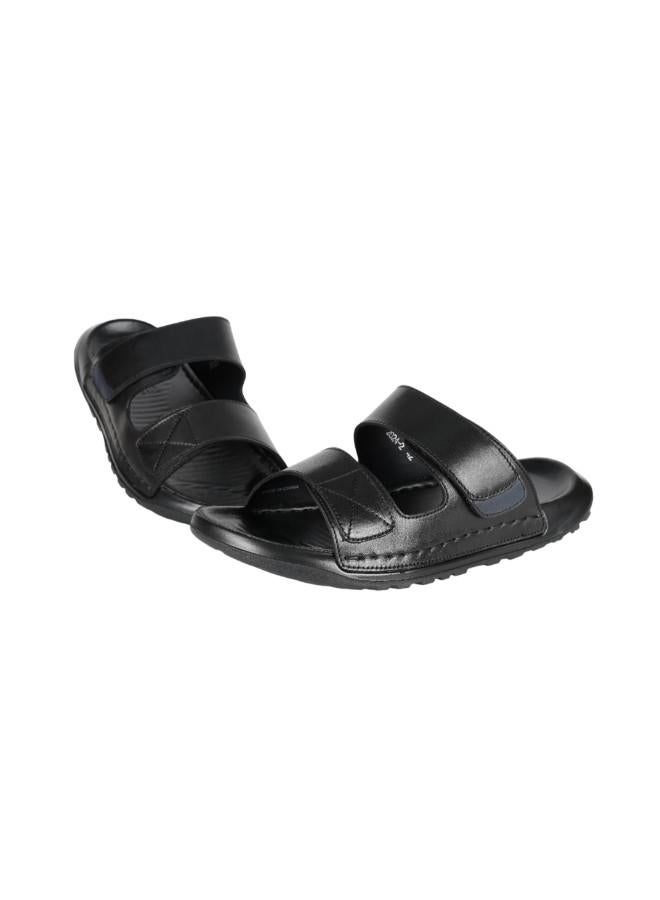 barjeel uno 008-3638 Barjeel Uno Mens Casual Sandals 23218-10 Black - Image 3