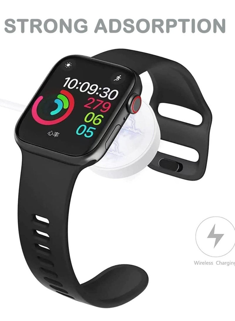 JAJEEK "Wireless Charging Cable ET-WC22 for Apple Watch – 5V/0.35A, 1.0m, White – Fast & Efficient Charging Solution" - Image 3