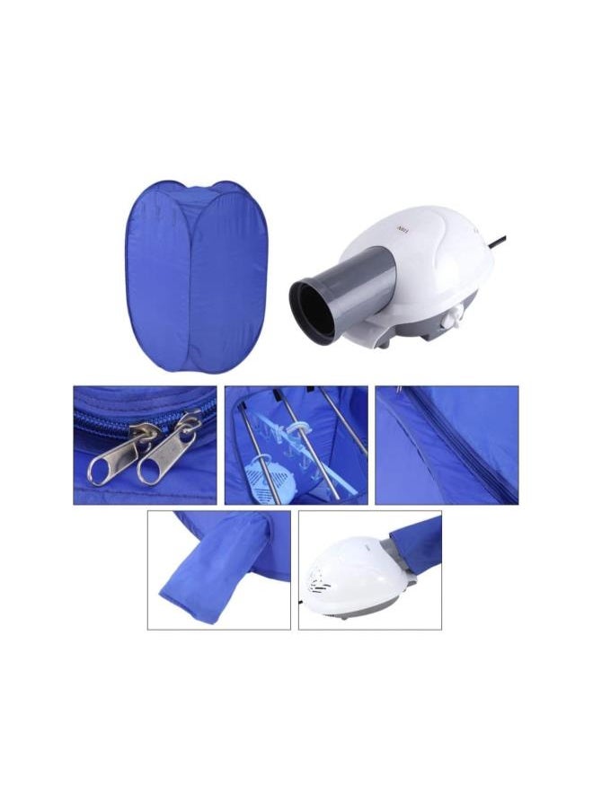 Generic - Electric Clothes Dryer, 800W Vent-less Portable Electric Air Clothing Drying Machine Fast Dryer Fold-able Fast Garment Dryer Heater for Home Dormitory Travelling 19.69 x 19.69 x 35.43inch US Plug - Image 1