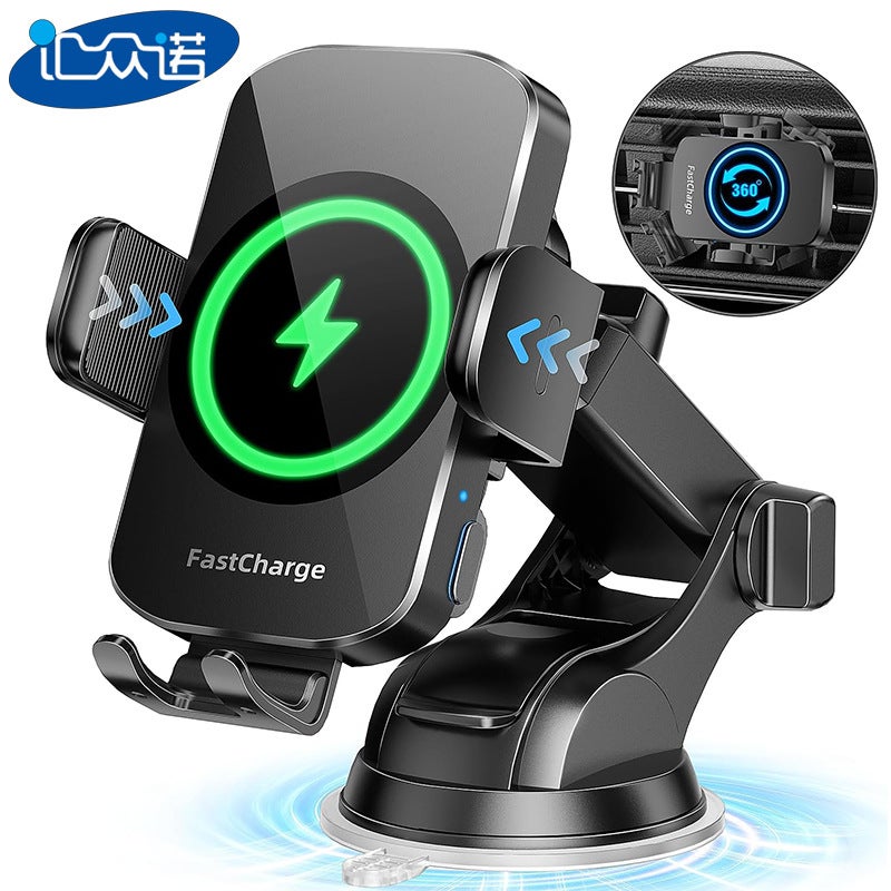Car Phone Holder for Broad Compatibility Black for Work and School - Image 1