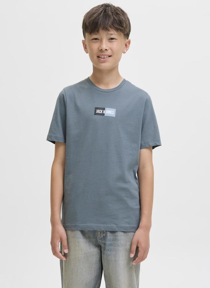 Jack & Jones Junior Kids JjpanCrew Neck T-Shirt - Image 1