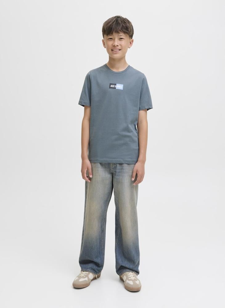 Jack & Jones Junior Kids JjpanCrew Neck T-Shirt - Image 4