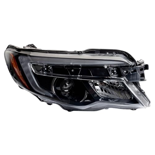 TRQ Right Headlight Assembly Passenger Side Compatible with 2016-2020 Honda Pilot 2017-2020 Ridgeline HO2503165 - Image 1