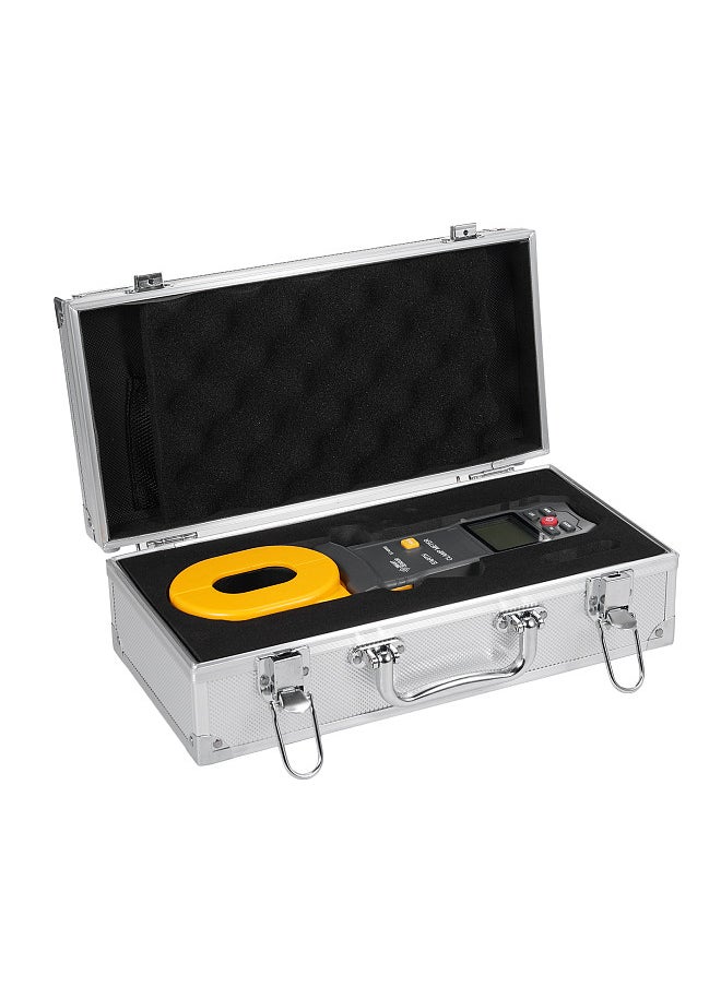 SMART SENSOR - Ground Earth Resistance Tester 0.01-1200Ω 500 Groups Data Storage Multifunction Digital Clamp Meter with LCD Display 0mA-30A Alarm Clamp Ammeter for Electric Power Telecommunications - Image 1
