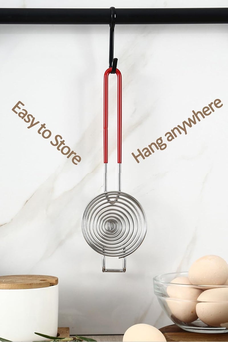 Ytuomzi Egg Separator Egg Yolk White Separator Stainless Steel Egg White Yolk Sifting Filter Egg Divider Kitchen Tool for Baking/Cooking - Image 3