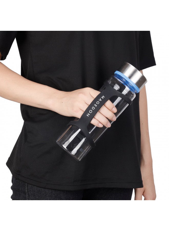 MAGEDON (2 pack) Water Bottle Carrier Grip,Water Handle Grip,Cup Strap, soft band holder strap makes any bottle handheld. For Running Bike, gym or jogging - Image 1