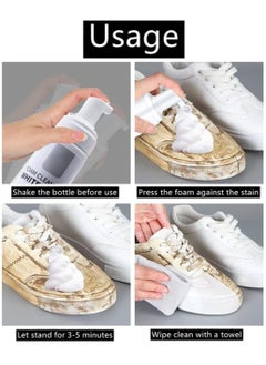 Generic Premium Shoe Cleaner Cream Shoe Whitening Formula for Leather, Suede & Canvas Revive & Protect Your Footwear with Easy to Use Shoe Polish  - Image 5