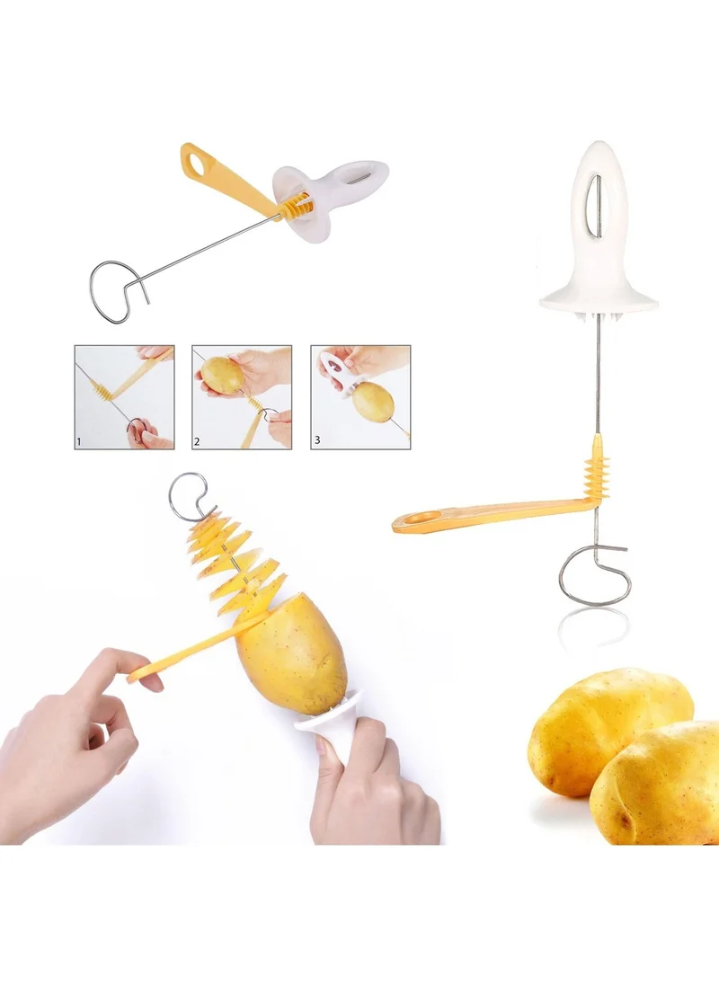 بييف Spiral Potato Slicer Chips Potatoes on Stick