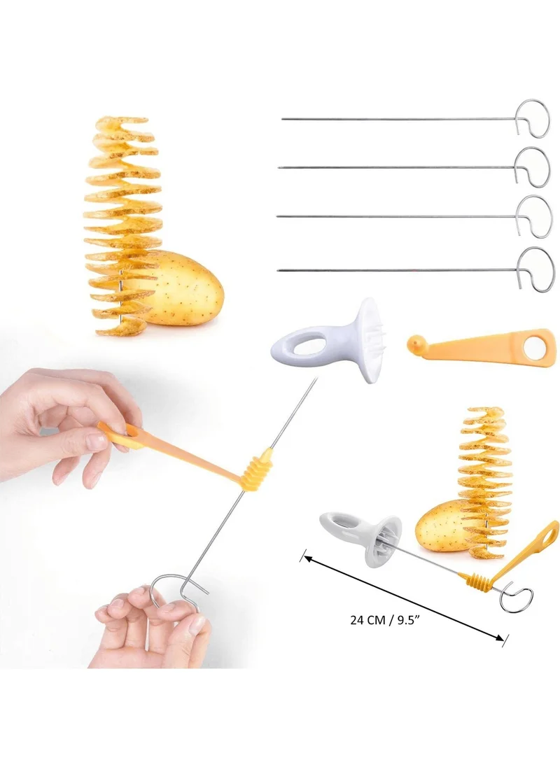 بييف Spiral Potato Slicer Chips Potatoes on Stick