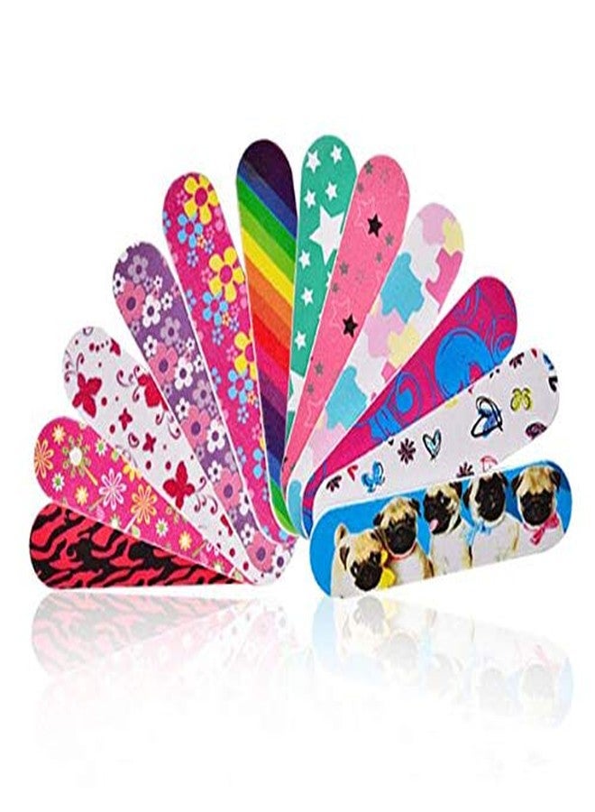 XINGZI 20-Pack Mini Nail Files - Double-Sided Emery Boards & Buffers for Manicure & Pedicure, DIY Nail Tools for Women & Girls (Random Colors) - Image 4