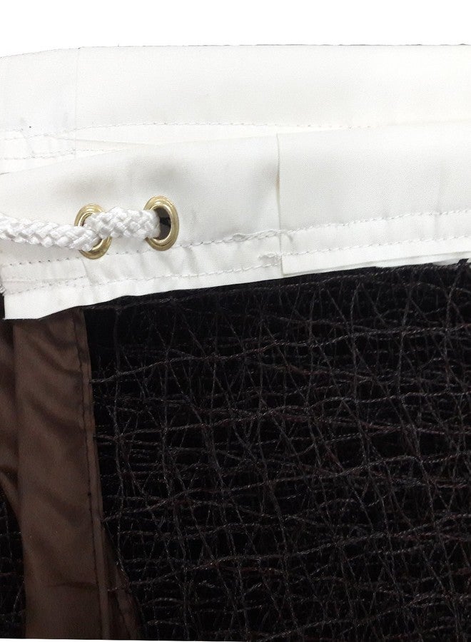 Raisco Nets Maker Durable Badminton Net (Black) - Standard Size for Indoor & Outdoor Play, Strong Nylon Mesh with Reinforced Border - Image 4