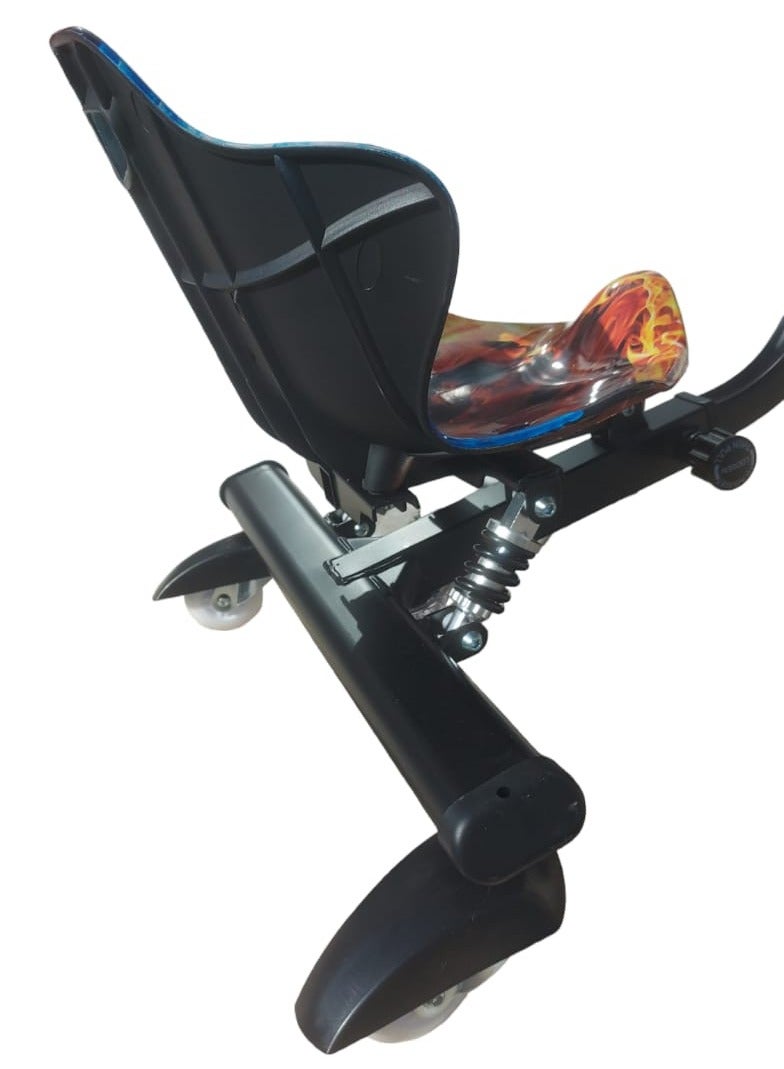 وينر سكاي سكوتر كهربائي 3 عجلات، دوران 360 درجة مع ضوء - Image 5