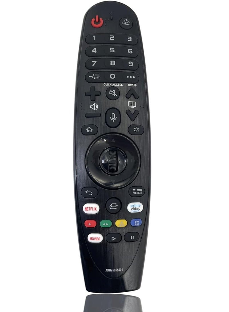 New Replacement Remote Control, Remote Control Fit, Universal Remote Control Compatible with LG Magic Remote Compatible with LG Select 2018 2019 2020 Smart TVs, AN-MR19BA AN-MR18B - Image 1