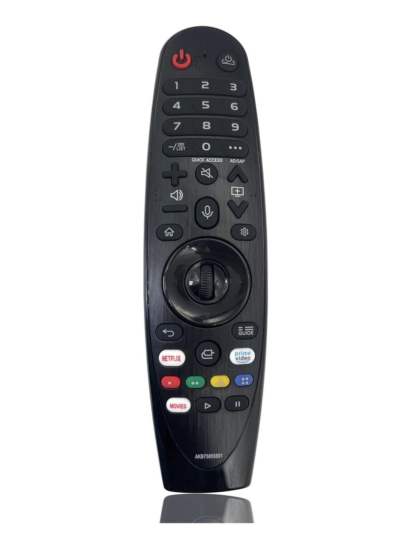 New Replacement Remote Control, Remote Control Fit, Universal Remote Control Compatible with LG Magic Remote Compatible with LG Select 2018 2019 2020 Smart TVs, AN-MR19BA AN-MR18B - Image 3