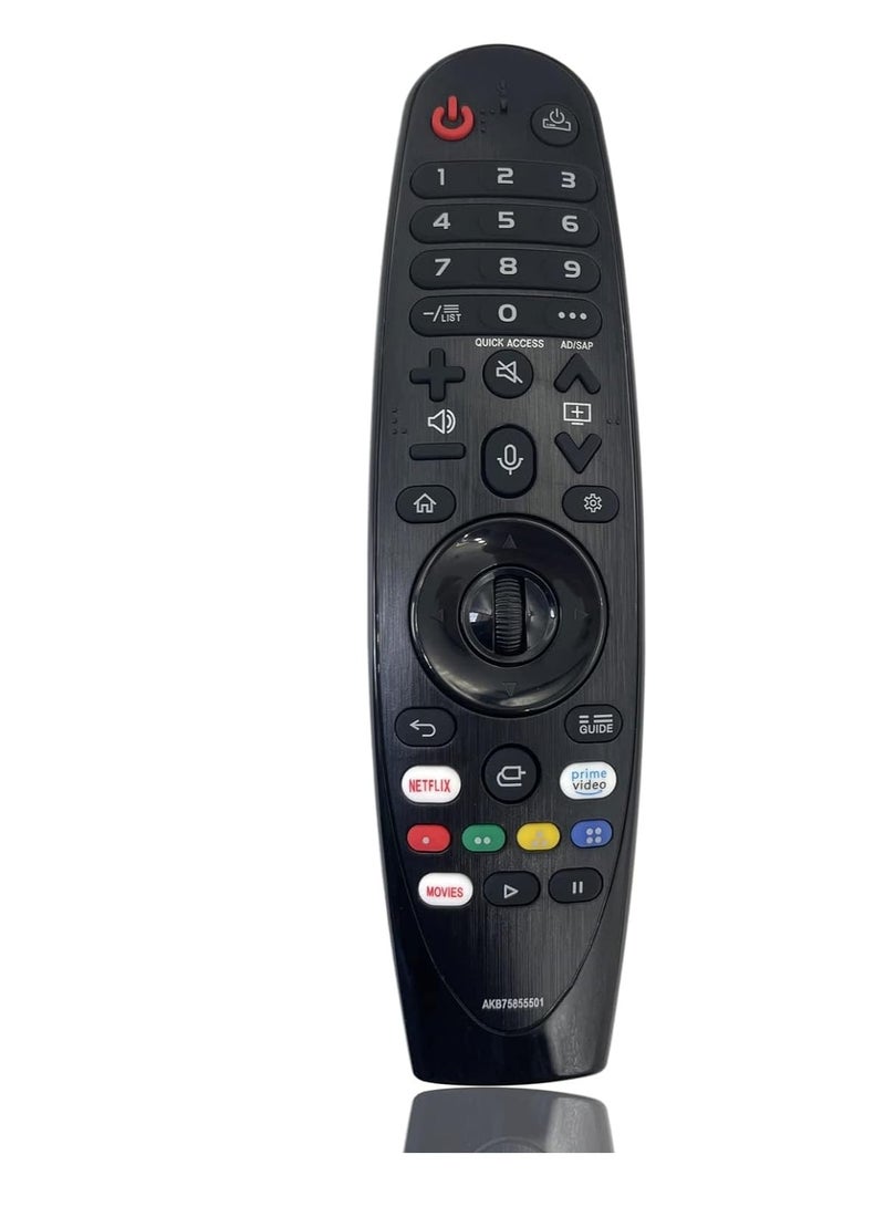New Replacement Remote Control, Remote Control Fit, Universal Remote Control Compatible with LG Magic Remote Compatible with LG Select 2018 2019 2020 Smart TVs, AN-MR19BA AN-MR18B - Image 4