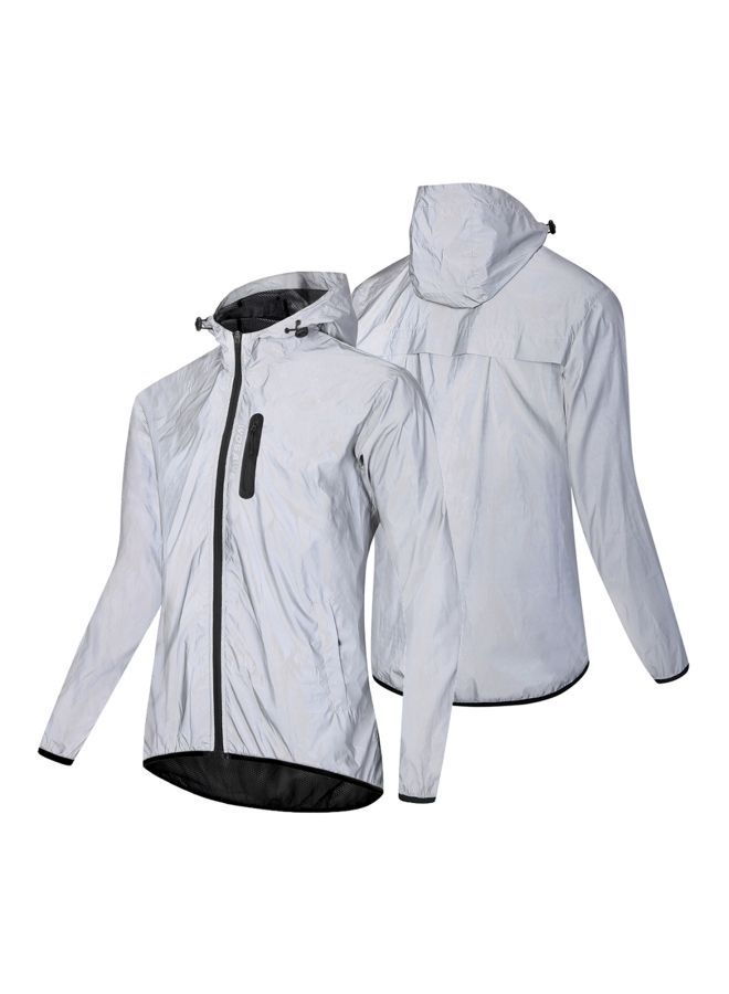 NIBEMINENT Full Reflective Hooded Jacket  - Image 1