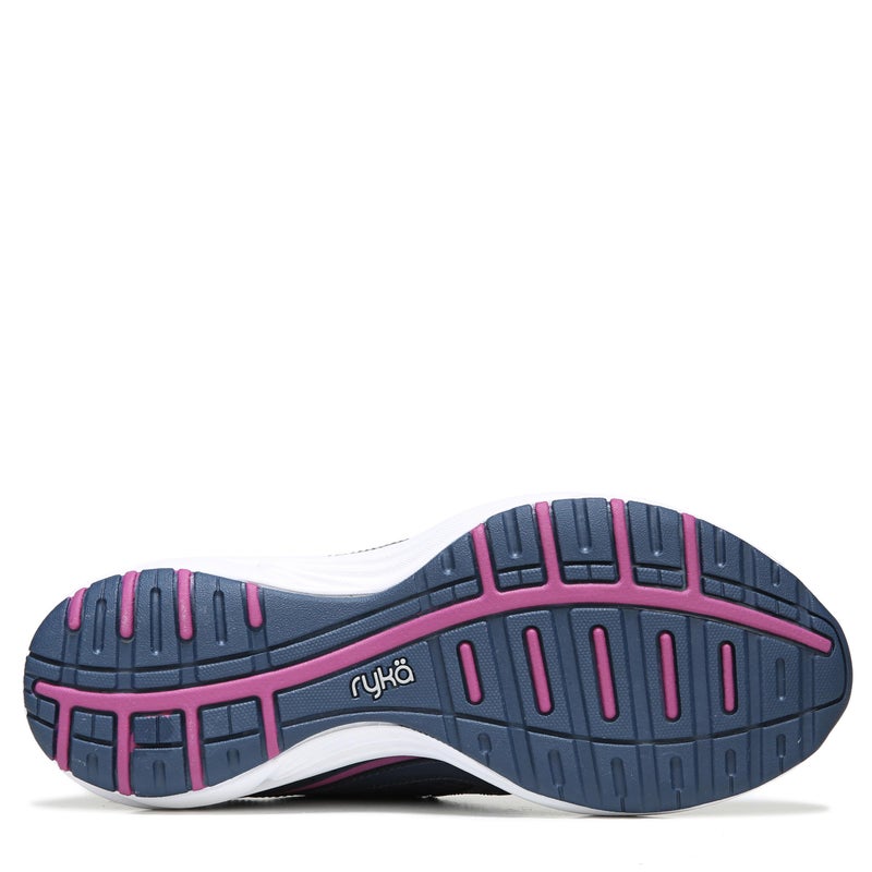 Ryka Women's Dash 3 Walking Shoe, Navy/Pink, 10 - Image 4