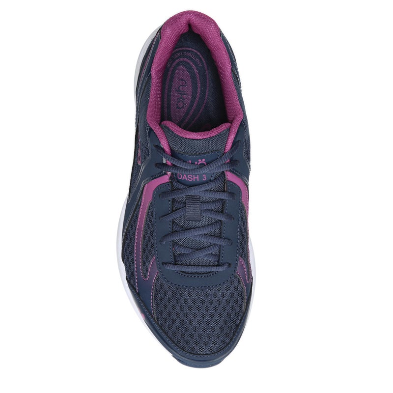 Ryka Women's Dash 3 Walking Shoe, Navy/Pink, 10 - Image 5