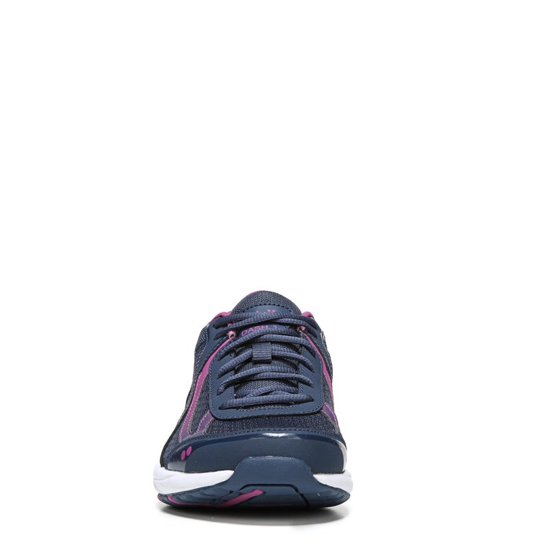 Ryka Women's Dash 3 Walking Shoe, Navy/Pink, 10 - Image 2