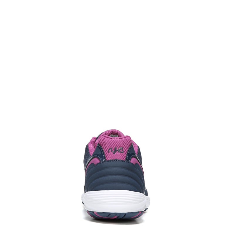 Ryka Women's Dash 3 Walking Shoe, Navy/Pink, 10 - Image 3