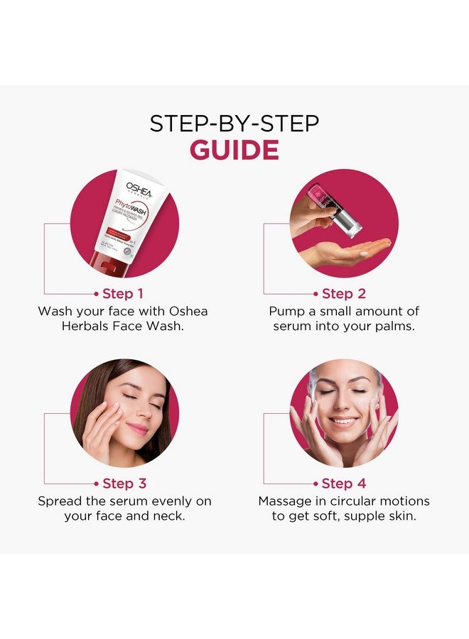 Oshea Herbals PhytoAge Age Reversal Anti Ageing & Brightening Face Serum for All Skin Types | Reduce Wrinkles, Skin Redness & Enhance Skin Radiance - 40ml - Image 5