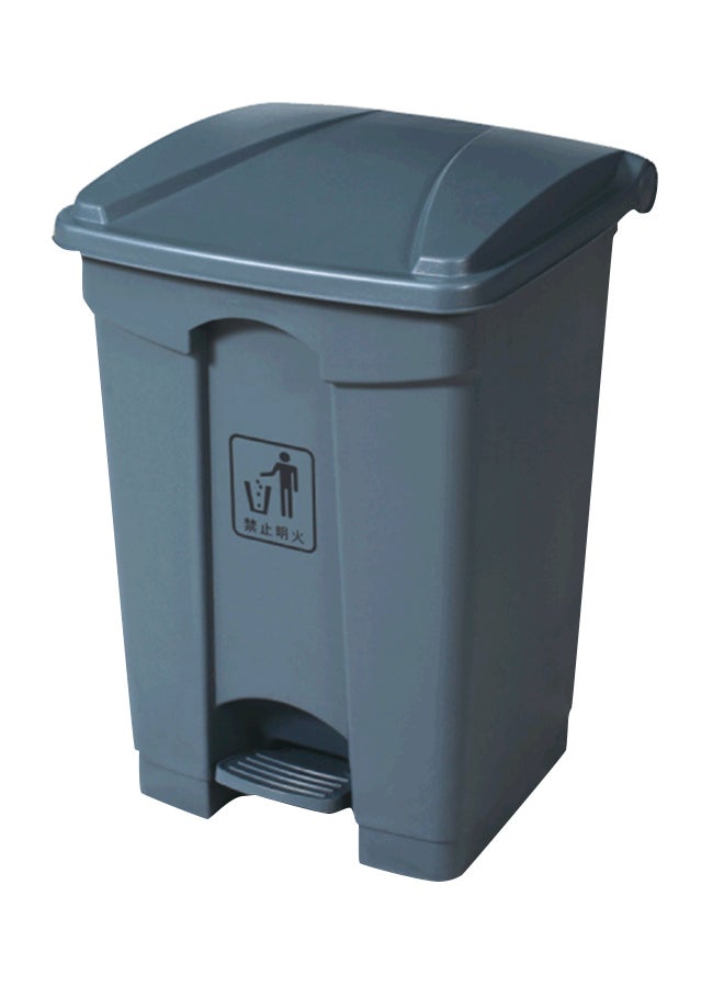 45 Litre Waste Bin | Dust Bin | Garbage Bin | Pedal Bin | Trash Bin | Step on Waste Bin with Pedal Grey 45Liters