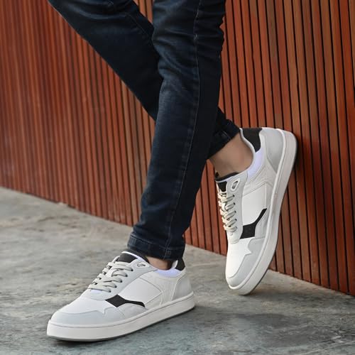Cruiser Sneaker for Men | Lightweight & Comfortable | Stylish Lace-Up Casual Footwear with Cushioned Insole | Perfect for Versatile Outfits 2642-1 - Image 3