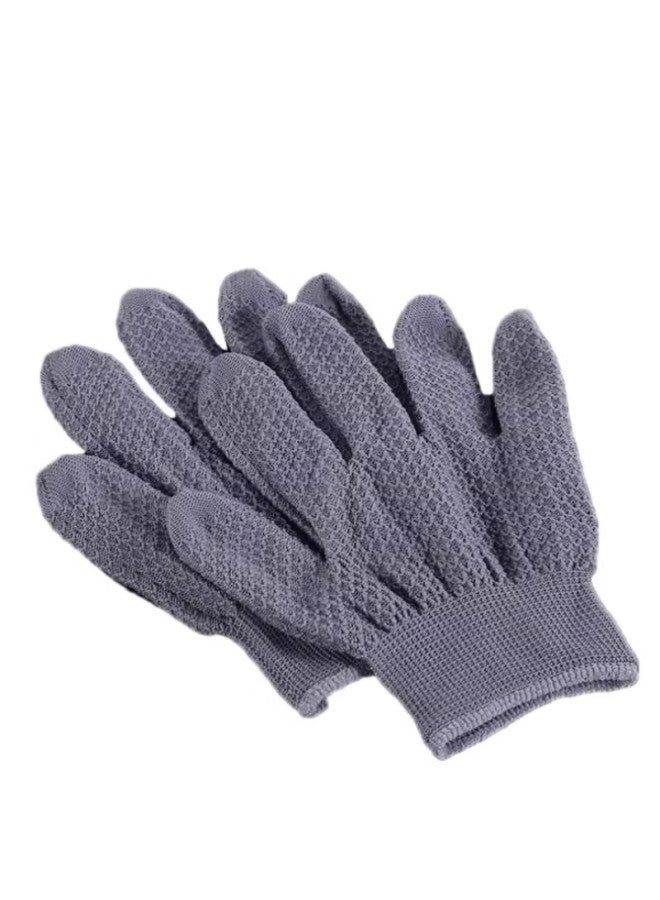 Pinyu Antique Gloves, Pine Pattern Nano S Size, 10 Pairs, Thickened, Wear-resistant, Powerful Polishing, Disc Hand String, Walnut Gloves - Image 5