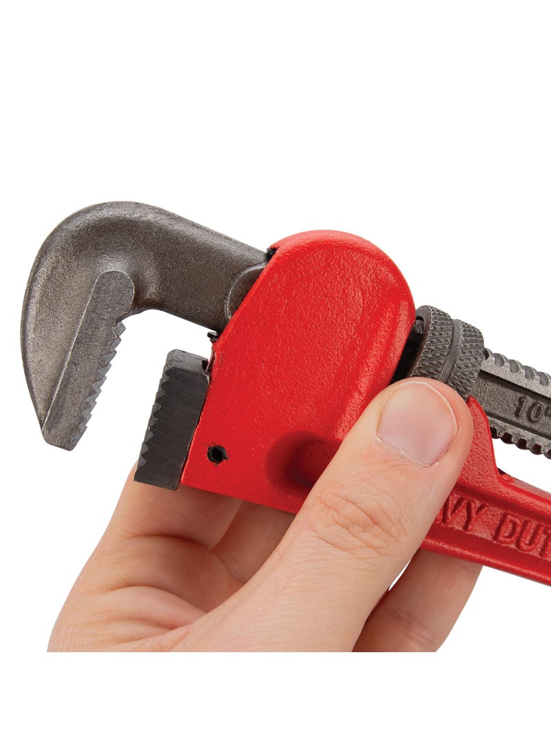 Performance Tool Performance Tool W1133-10B Heavy-Duty Adjustable Straight Pipe Wrench, 10-inch  - Image 2