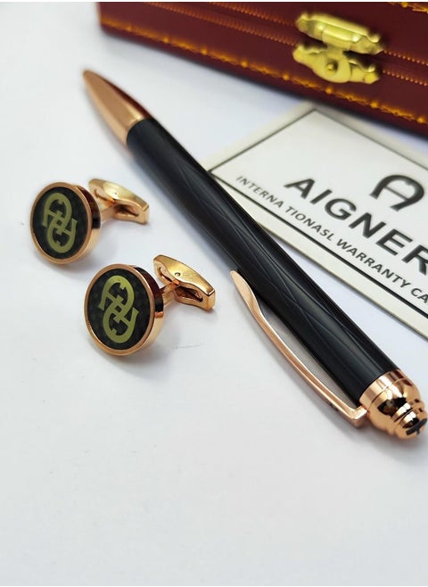 New pen and cufflink, latest version, first class