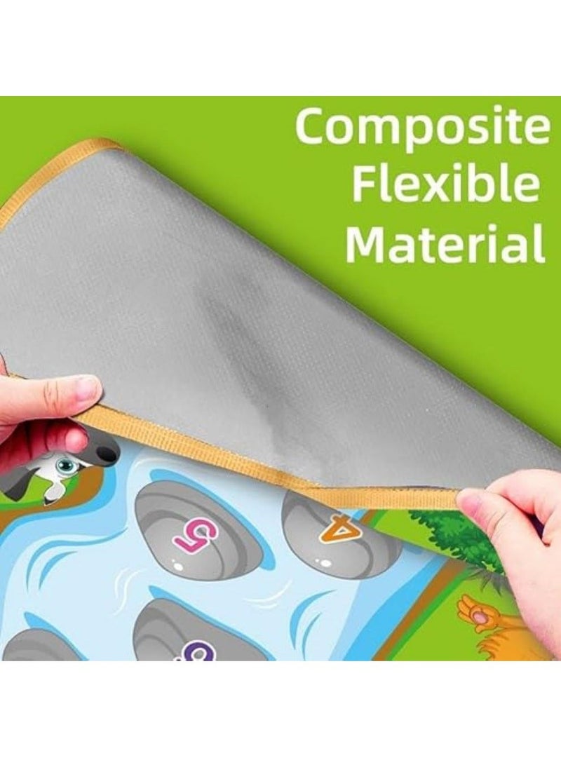 Animal Music Mat, Early Learning Educational Toys, Montessori Sensory Musical Dance Mat for Toddlers Boys Girls, Touch Play Floor Keyboard Pad, Gifts for Kids - Image 5
