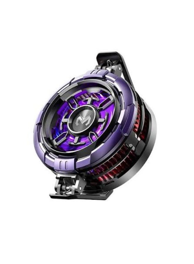 Memo CX08 Magnetic Mobile Phone Cooler, Semiconductor Cooling Fan for Gaming, RGB LED, USB Type-C Powered, Portable Phone Cooling Radiator for iPhone & Android - Image 1