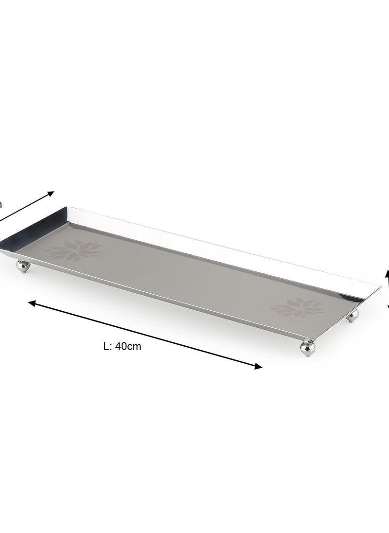 Stainless Steel Platter for Dessert and Snacks