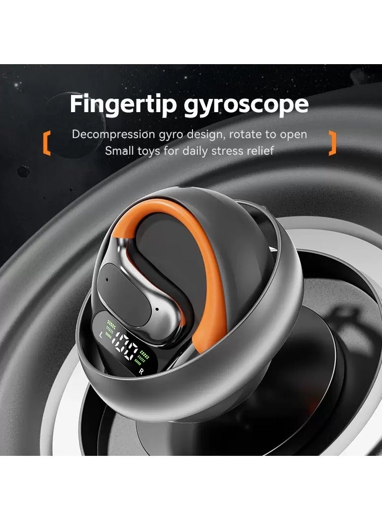 M113 Rotating Sports Wireless Bluetooth Headphones, Noise Reduction, Ultra-Long Battery Life, Smart AI Translation Ear-hook Headphones - Image 4