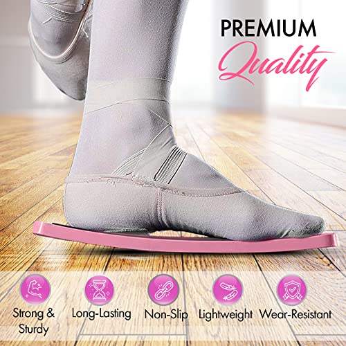 Zenmarkt Ballet Turning Board for Dancers - Figure Skating Ballet Dance Turning Pirouette Board by Improve Balance and Turns - Training Equipment for Dancers, Ice skaters, Gymnasts and Cheerleaders - Image 2