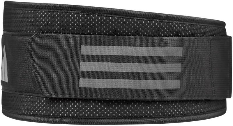Adidas Performance Weightlifting Belt Adjustable Back Support for Strength Training & Gym - Image 3