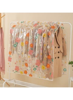 EBMINI New Enlarged Thickened Printed PEVA Storage Clothing Dust Cover 
