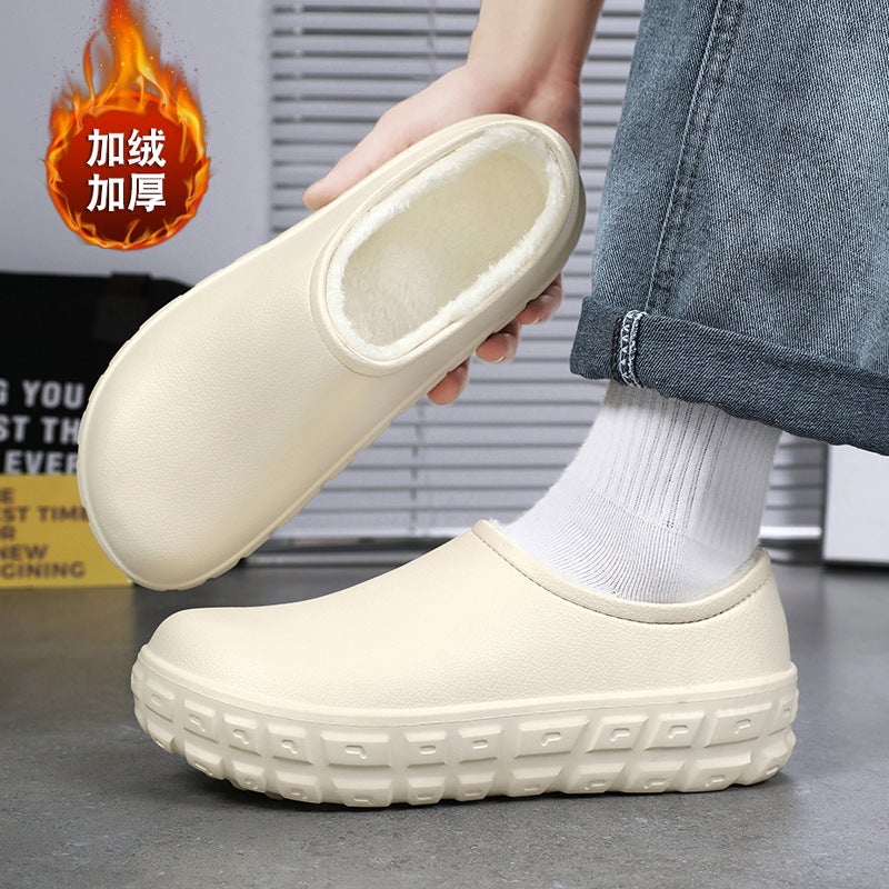 Black Chef Shoes Men'S Kitchen Non-Slip Waterproof Soft-Soled Work Shoes Long Stand Not Tired Feet Labor Protection Shoes - Image 5