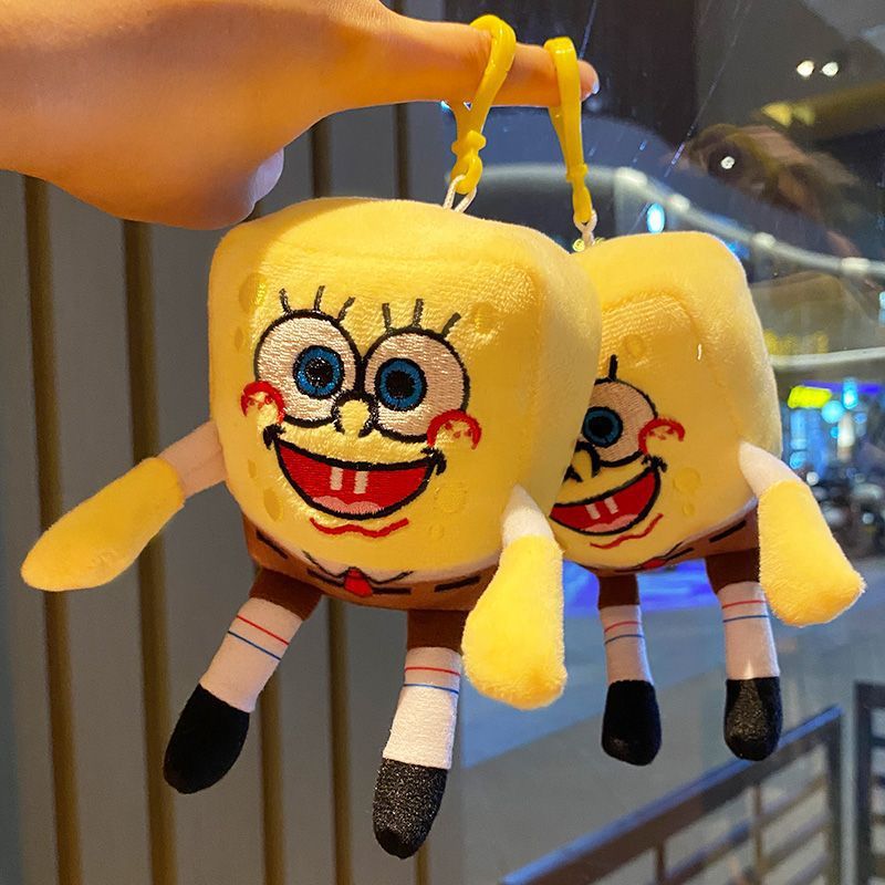 SpongeBob Patrick Star Plush Keychain Toy - Image 4