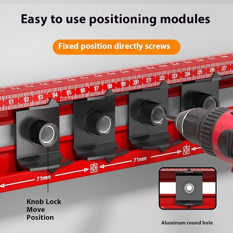 أداة تسوية أفقية رأسية لتحديد موضع المنافذ ومحاذاة الجدران بتصميم مريح - Image 4