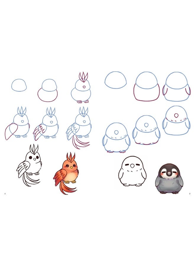 How to Draw: Kawaii Creatures: In Simple Steps - Image 3